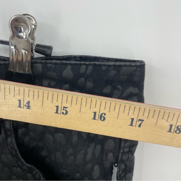 Tripp NYC Leopard Print coated Jeans Sz 15 - Picture 5 of 9